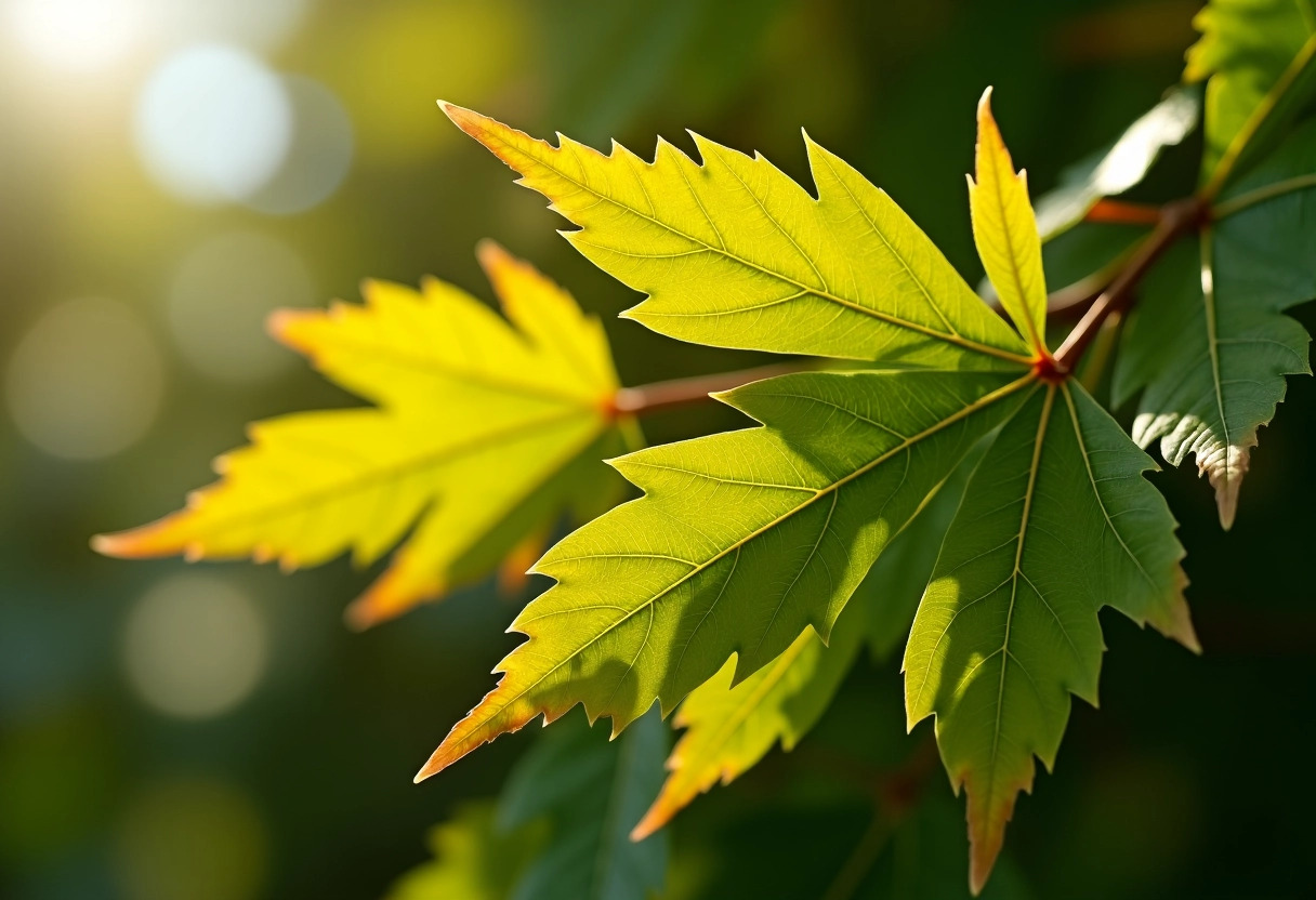 laurier feuilles jaunes