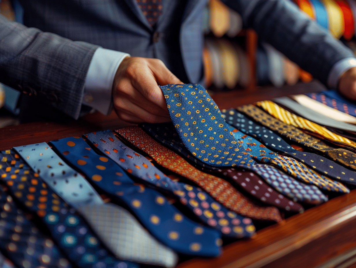 Choisir sa cravate avec soin : critères et conseils essentiels