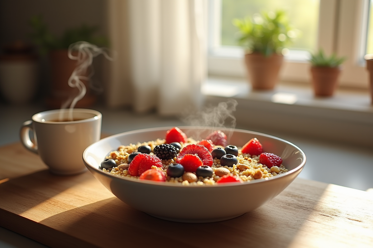 petit-déjeuner sans gluten